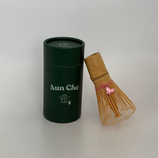 Chasen - Bamboo Whisk with a charm (Pink)