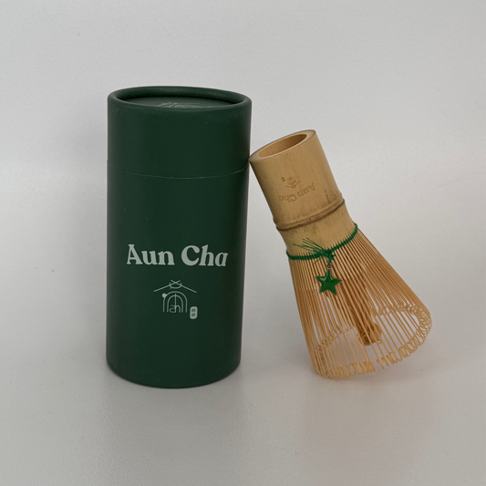 Chasen - Bamboo Whisk with a charm (Green)