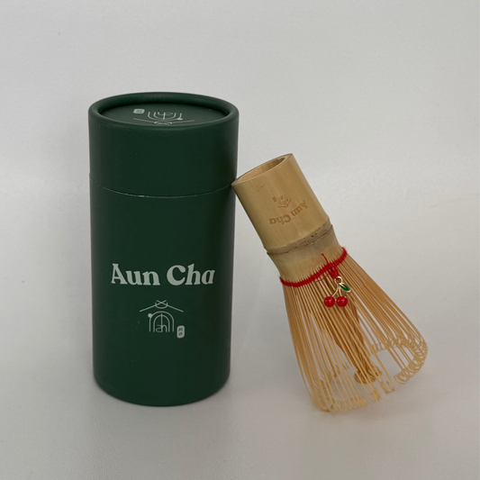 Chasen - Bamboo Whisk with a charm (Red)