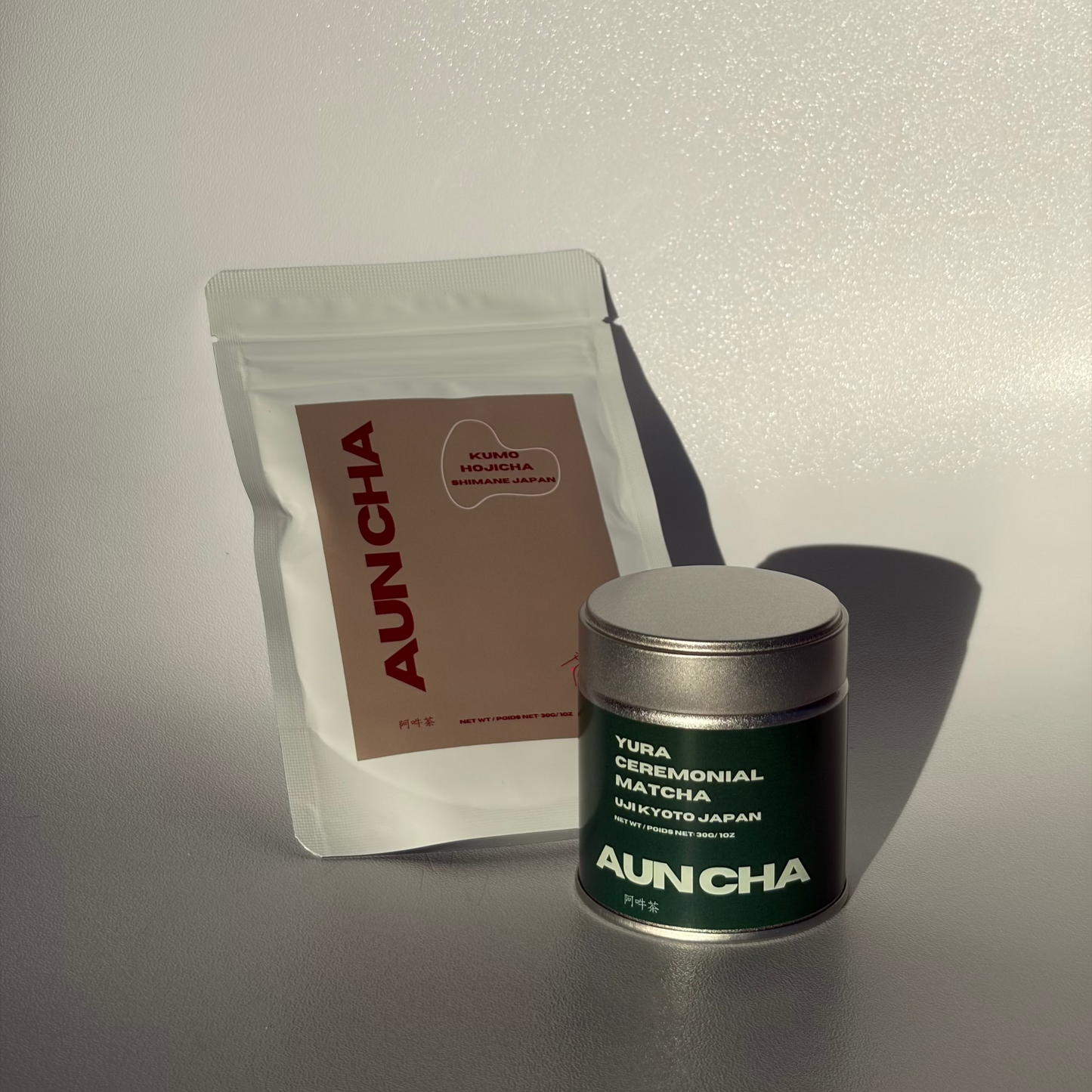 Yura Matcha & Hojicha Set (30g x 2)