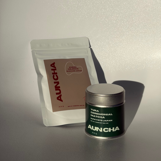 Yura Matcha & Hojicha Set (30g x 2)